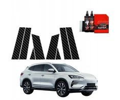 GrizzGlass karboninė plėvelė ant stulpelių BodyShield, skirta BYD Seal U (2024-2025) [8w1]