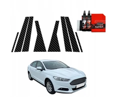 „GrizzGlass BodyShield“ anglies pluošto apsauginė plėvelė automobilio statramsčiams, skirta „Ford Mondeo Mk5“ sedanui (2014–2019 m.) [8in1]
