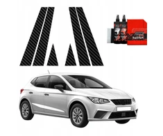 "GrizzGlass" anglies plėvelė ant statramsčių "BodyShield" skirtas "Seat Ibiza" (2021-2025) [6w1]