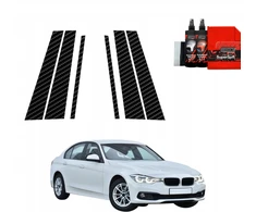 GrizzGlass Anglies plėvelė ant statramsčių GrizzGlass BodyShield, skirta BMW 3 F30 Sedan LCI (2015-2018) [6w1]
