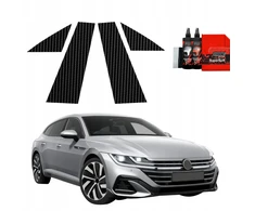 GrizzGlass anglies plėvelė stulpams GrizzGlass BodyShield, skirta Volkswagen VW Arteon (2024-2025) [4w1]