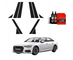 GrizzGlass Anglies plėvelė stovams BodyShield, skirta Audi A6 C8 Sedan (2018-2023) [10w1]