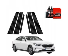 GrizzGlass anglies plėvelė ant statramsčių GrizzGlass BodyShield, skirta BMW 5 Sedan G60 520i (2024-2025) [6w1]