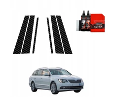 GrizzGlass anglies plėvelė ant stovų GrizzGlass BodyShield, skirtas Skoda Superb 2 Kombi Facelifting (2013-2015) [6w1]