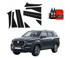 GrizzGlass anglies plėvelė ant stulpelių GrizzGlass BodyShield, skirta SsangYong Rexton (2023-2025) [10w1]