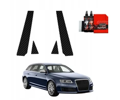 GrizzGlass anglies plėvelė stulpams GrizzGlass BodyShield, skirta Audi A6 C6 Avant Facelifting (2008-2011) [4w1]