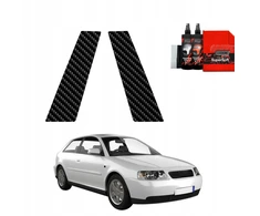GrizzGlass Karboninė plėvelė stulpams BodyShield Audi A3 8L Hatchback 3D (1996-2003) [2w1]