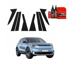 GrizzGlass Karboninė plėvelė ant stulpelių GrizzGlass BodyShield, skirta Ford Explorer EV (2024-2025) [8w1]