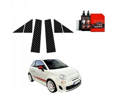 GrizzGlass anglies plėvelė ant statramsčių BodyShield, skirta Abarth 500 (2016-2023) [6w1]