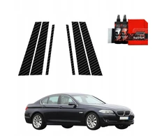 GrizzGlass anglies pluošto plėvelė ant statramsčių GrizzGlass BodyShield, skirta BMW 5 F10 Sedan PreLCI (2010-2012) [6w1]