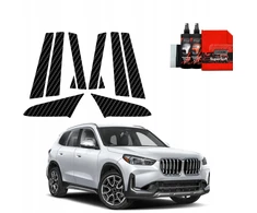 GrizzGlass Anglies plėvelė ant stulpelių GrizzGlass BodyShield, skirta BMW X1 (2023-2025) [10w1]