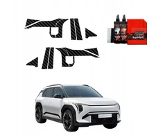 GrizzGlass Anglies plėvelė ant stulpelių BodyShield, skirta Kia EV3 GT Line (2025) [12w1]