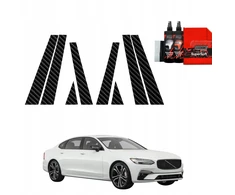 GrizzGlass BodyShield anglies plėvelė ant statramsčių, skirta Volvo S90 Sedan 5D (2016-2020) [8w1]