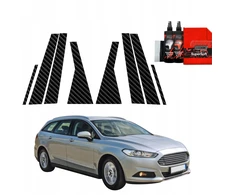 GrizzGlass Karboninė plėvelė ant statramsčių GrizzGlass BodyShield, skirta Ford Mondeo Mk5 Kombi (2014-2019) [8w1]