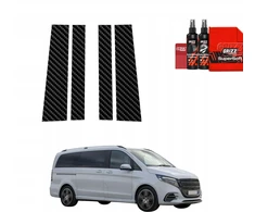 GrizzGlass karboninė plėvelė stulpams GrizzGlass BodyShield, skirta Mercedes V klasė (2025-2026) [4w1]