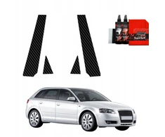 GrizzGlass anglies plėvelė statramsčiams GrizzGlass BodyShield, skirta Audi A3 8P Hatchback 5D (2008-2012) [4w1]