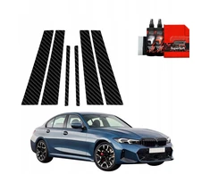 GrizzGlass Karboninė plėvelė ant statramsčių BodyShield BMW 3 Sedan (2025) [6w1]