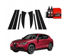 GrizzGlass anglies plėvelė ant stulpelių GrizzGlass BodyShield, skirta Alfa Romeo Stelvio (2023-2025) [8w1]