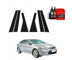 GrizzGlass Karbono plėvelė stulpams GrizzGlass BodyShield skirtas Ford Mondeo Mk4 Sedan (2007-2014) [6w1]