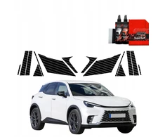 GrizzGlass Anglies plėvelė ant statramsčių BodyShield, skirta Lexus LBX (2023-2025) [14w1]