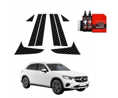 GrizzGlass Karboninė plėvelė ant statramsčių BodyShield Mercedes GLC Wagon (2025) [8w1]
