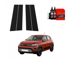 GrizzGlass Karboninė plėvelė stovams GrizzGlass BodyShield, skirta Dacia Spring (2024-2025) [4w1]