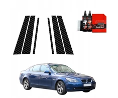 GrizzGlass Anglies plėvelė ant statramsčių GrizzGlass BodyShield, skirta BMW 5 E60 Sedan PreLCI (2003-2007) [6w1]