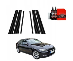 „GrizzGlass“ anglies plėvelė ant statramsčių „BodyShield“, skirta BMW 3 E90 Sedan LCI (2008-2012) [6w1]