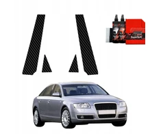 GrizzGlass Karboninė plėvelė stovams GrizzGlass BodyShield, skirta Audi A6 C6 Sedan 4D (2004-2008) [4w1]