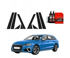 GrizzGlass anglies plėvelė ant statramsčių GrizzGlass BodyShield, skirta Audi A4 Avant (2019-2024) [10w1]