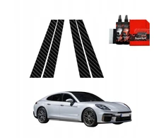 GrizzGlass Karboninė plėvelė ant stulpelių BodyShield skirtas Porsche Panamera 2 (2016-2024) [4w1]