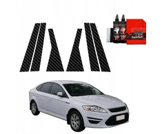 GrizzGlass Karboninė plėvelė ant statramsčių GrizzGlass BodyShield, skirta Ford Mondeo Mk4 (2010-2014) [6w1]