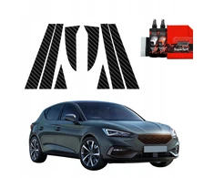 GrizzGlass karboninė plėvelė statramsčiams BodyShield, skirta Seat Leon (2024-2025) [8w1]