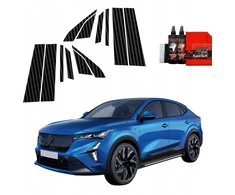 GrizzGlass Karboninė plėvelė stulpams GrizzGlass BodyShield, skirta Renault Rafale (2024-2025) [10w1]