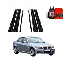 GrizzGlass Anglies plėvelė ant statramsčių GrizzGlass BodyShield, skirta BMW 3 E90 Sedan Pre-LCI (2004-2008) [6w1]
