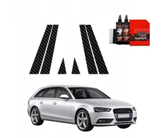 GrizzGlass Anglies plėvelė ant stulpelių GrizzGlass BodyShield, skirta Audi A4 B8 Avant Facelifting (2011-2015) [6w1]