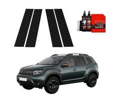 GrizzGlass Anglies plėvelė ant stulpelių GrizzGlass BodyShield, skirta Dacia Duster (2024-2025) [4w1]