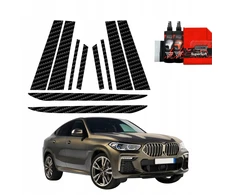 GrizzGlass Anglies plėvelė ant stulpelių GrizzGlass BodyShield, skirta BMW X6M (2019-2023) [10w1]