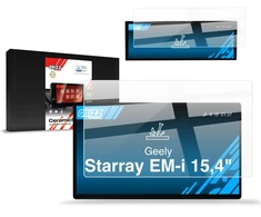 GrizzGlass Keraminė plėvelė CarDisplay Protection, skirta Geely Starray EM-i 15,4'' (2025-2026) [2w1]