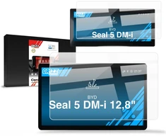 GrizzGlass Keraminė plėvelė GrizzGlass CarDisplay Protection, skirta BYD Seal 5 DM-i 12,8'' (2025-2026) [2w1]