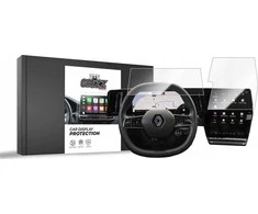 GrizzGlass Folia keramikinė GrizzGlass CarDisplay Protection do Renault Scenic E-Tech 12" 2024 [2w1]