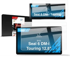 GrizzGlass Keraminė plėvelė GrizzGlass CarDisplay Protection BYD Seal 6 DM-i Touring 12,8'' (2025-2026) [2w1]