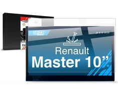 GrizzGlass Keraminė plėvelė GrizzGlass CarDisplay Protection, skirta Renault Master 10'' (2025-2026)