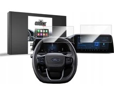 GrizzGlass Folia keramikinė GrizzGlass CarDisplay Protection do Ford Transit Custom 2 13" 2024 [2w1]