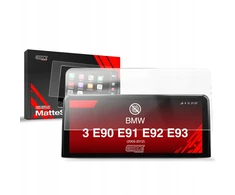 „GrizzGlass Folia matowa“ automobilio ekrano apsauga BMW 3 E90 E91 E92 E93 „Android Radio 10,25“ (2005–2012)
