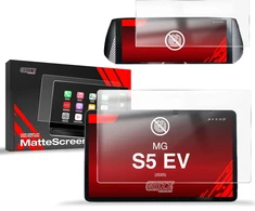 GrizzGlass Matinė plėvelė CarDisplay Protection, skirta MG S5 EV 12,8'' (2025) [2 viename]