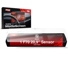 GrizzGlass Matinė plėvelė CarDisplay Protection, skirta BMW 1 F70 Sensor (2024-2025)