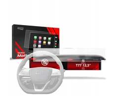 GrizzGlass Matinė plėvelė GrizzGlass CarDisplay Protection, skirta Bestune T77 12,3'' (2025)