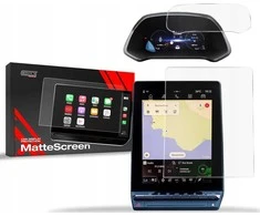 GrizzGlass Folia matowa GrizzGlass CarDisplay Protection do Renault Captur 10,4" 2024 [2w1]