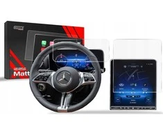 GrizzGlass Folia matowa GrizzGlass CarDisplay Protection do Mercedes EQS Widescreen 2021-2024 [2w1]